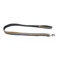 Super Dog Nylon Leash With Velvet 0.75 Inch